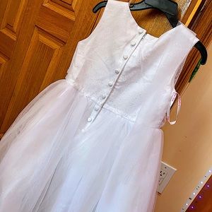 Little Girls White Ceremonial Dress